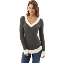 Load image into Gallery viewer, Autumn Winter Sexy V-neck